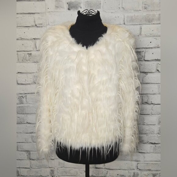 Jackets & Blazers - FURious Fur Spiky Crop Jacket